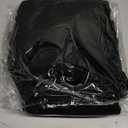 Knitgrip 20 x 71 Inches Christmas Extra Large Velvet Bows Christmas Tree Topper Decor Giant Xmas Tree Toppers Bows for Home Wreath Wall Backdrop Birthday Wedding Party Decorations(Black)