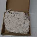 Stuffed Animal Storage Organizers Toy Hammock Corner Hanging Net Stuffy Animal Hammock Macrame Toy Display Plush Toy Holder Wall, Kid Bedroom Decor Boho Nursery Playroom Organizer (Cream XL)