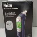Braun ThermoScan 7+ Connect Digital Ear Thermometer for Kids - Family Care App Compatible, Age Precision Technology, Color-Coded Display, No. 1 Brand Recommended by Pediatricians