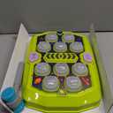 Whack Game Mole Toy for Toddler, Toys for 3 4 5 6+ Year Old Boys/Girls, Interactive Educational Pounding Toys with 2 Hammers, Music & Light, 3 Modes, Birthday Xmas Gifts for Boys Girls Kids Age 3-8 (Green)