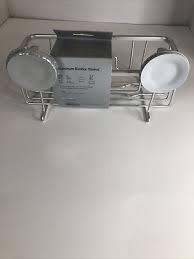 Made by Design Rustproof Shower/tub Double Suction Basket Aluminum 10" X 5" B231