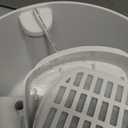 DOGNESS D03 Pet Water Fountain, Healthy and Hygienic Drinking Fountain Super Quiet Flower Automatic Electric Water Bowl for Dogs, Cats, Birds (1L, White)