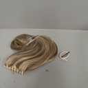 Clip in Ponytail Extension 18 Inch Pony Tails Hair Extensions for Women Long Straight Curly Tail Ponytail Hair piece Synthetic Fake Versatile Pony (Sand)