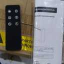 88 inches Electric Fireplace, Recessed and Wall Mounted Fireplace Heater and Linear Fireplace Inserts, with Timer, Remote Control, Adjustable Flame & Light Colors, 750W/1500W, Black