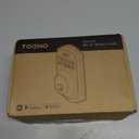 TEEHO TE011W Wi-Fi Keyless Entry Door Lock with Keypad - Smart Deadbolt Lock for Front Door with 2 Keys - Remote Control, Compatible with Alexa & Google, APP Unlock - Easy Installation - Satin Nickel