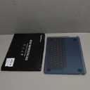 BlueSwan for MacBook Air 13 inch Case, M5 M4 M3 M2 2026-2022 A3449 A3240 A3113 A2681, 100% Match Official Color, Scratch Resistant, Easy to Snap on, Air 13.6 Hard Shell Protective Laptop Cover (Midnight Clear)