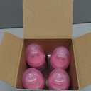 Dr. Brown's Natural Flow Anti-Colic Options+ Narrow Baby Bottle, 4 oz/120 mL, with Level 1 Slow Flow Nipple, Pink, 0m+, 4 Pack