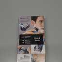 Braun Electric Series 3 Razor with Precision Trimmer, Rechargeable, Wet & Dry Foil Shaver for Men, Blue/Black, 4 Piece