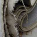 zesthome 8x10 Area Rugs for Living Room,Non-Slip Backing Washable Rugs,Vintage Large Area RugStain Resistant Home Decor Rug (Orange,8'x10')