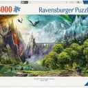 Ravensburger - Reign of Dragons - 3000 Piece Jigsaw Puzzle - Thrilling Middle Earth Adventure - with Dragons, a Castle and Ice Mountains - Premium Quality - Ideal Gift - Puzzles for Adults