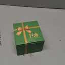 Hand Blown Glass Gazing Balls for Garden Hanging 2.3" Friendship Balls Christmas Ball Ornaments for Xmas Tree Decoration (Red - A)