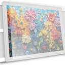 ALL4JIG 1000 Pieces Rotating Lightweight Plastic Puzzle Board with 4 Drawers and Protective Cover, 360 Lazy Susan Design, 30.20"x22.44"Portable Spinning Puzzle Table for Adults, Ideal Gift for Mum