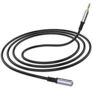 3.5mm Aux Jack Audio Extension Cable, 3.5mm Male to Female Stereo Audio Cable, Hi-Fi Sound Stereo Aux Extender Cord for iPod, Laptops, Smartphones, Speakers, Tablets, Home Car Stereo (2M/6.6FT)