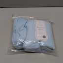 American Baby Company 3 Pack 100% Natural Cotton Fitted Mini Crib Sheets 38" x 24" - Soft & Breathable Small Nesting Portable Sheets, Fits Pack N Play Mattresses, Blue, for Boys & Girls