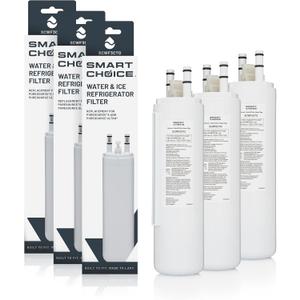 Smart Choice SCWF3CTO3PK Refrigerator Water & Ice Filter, Genuine Replacement for Frigidaire ULTRAWF PureSource Ultra and Frigidaire WF3CB PureSource 3, 3-Pack
