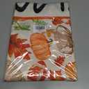 2 x Fall Garden Yard Flag 28 x 40 Inch Outside Double Sided Burlap Pumpkin Rugby Maple Leaf Welcome Flag Farmhouse Holiday Patio Lawn House Outdoor Decorations (Multicolor)