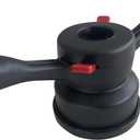 RebarTech (40 x 3mm) Wheel Balancer Quick Wing Hub Nut Set for Tire Balancing Machine, Quick-Release Tool, Shaft Diameter 40mm, Pitch 3mm