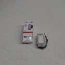 GE, White, Slide Dimmer Rocker Wall Switch, Single Pole, For Dimmable LED, CFL, Incandescent Light, Bulbs, UL Listed, 10464