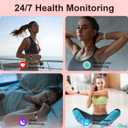 Smart Watch for Women (Answer/Make Call) 3 Bands 1.27" HD Fitness Tracker Smartwatch Compatible Android iPhone Phone with Pedometer/Heart Rate/Sleep Monitor,120+ Sports IP68 Waterproof, Rose Gold
