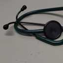 Single Head Stethoscope for Doctors/Nurses/Nursing School Students, Medical and Home Use with Accessories Name Tag, FSA HSA Eligible (Green Tube, without EVA Case)