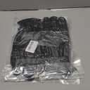 3 x AURUZA Winter Gloves Men Women, Zipper Cycling Gloves Touch Screen, Windproof Warm Gloves Cold Weather, Anti-Slip Sports Gloves for Cycling Driving Running Hiking Climbing Skiing Sports (X-Large, Black)