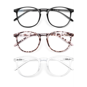 IBOANN Iconic Blue Light Glasses for Woman - Computer Glasses 99% Blue Light Blocking - Anti Eyestrain & UV Glare Protection