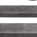 Tiita Folding Sofa Bed for Kids, Toddler Fold Out Couch Beds with Removable Cover, Kids Futon Sleeper Chair Folding Bed Mattress for Children Room, Living Room, Guest Room,Grey