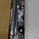 Curtain Rods for Windows 32-96 Inch, 1 Inch Adjustable Black Curtain Rod Set with Brackets, Easy Install