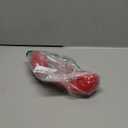 Retro Phone Handset, Phone Telephone Receiver, Multifunction Radiation Proof Handheld Cell Phone Receiver with 3.5mm Sound Plug for Mobile Phones Computers (Red)