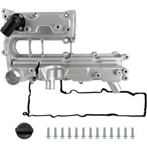 1.6L Aluminum Valve Cover Compatible with 2013-2016 Ford Escape 2014-2019 Fiesta Replace# BM5Z6582A BM5Z-6582-A, 6 inches x 12 inches x 17 inches