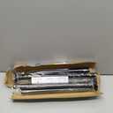 Black Shower Curtain Rod 31 to 80 Inch,1 Inch Diameter Adjustable Spring Tension Stainless Steel Telescoping Rod,Easy Install,No Rust