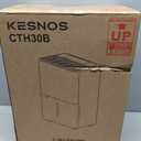 Kesnos 2,500 Sq. Ft. Energy Star Dehumidifier for Basement with Drain Hose
Ultra Quiet 36 dB, 0.39-Gallon Water Tank, 4 Pre-Set Modes, Auto Defrost, Timer, Ideal for Home, Bedroom, Bathroom, etc.