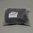 Womens Casual High Waist Straight Leg Pants Stretchy Button Business Dress Work Pocket Trousers (Large, Black)