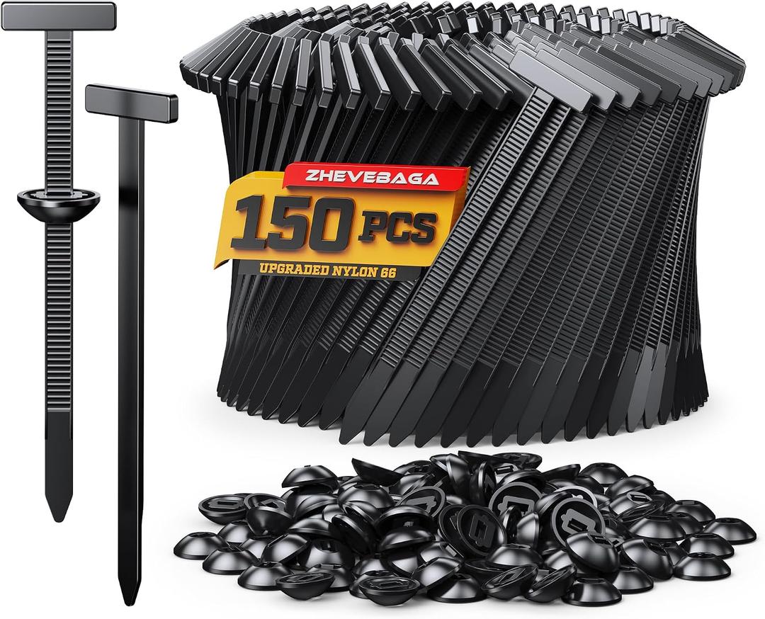 2 x Nylon Universal Cable Tie Buckle -150PCS Upgrade Fastening Clip Zip Ties for Car Repairs