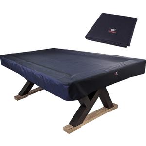 7FT Heavy Duty 600D Polyester Canvas Billiard Pool Table Cover (Black, 7Foot)