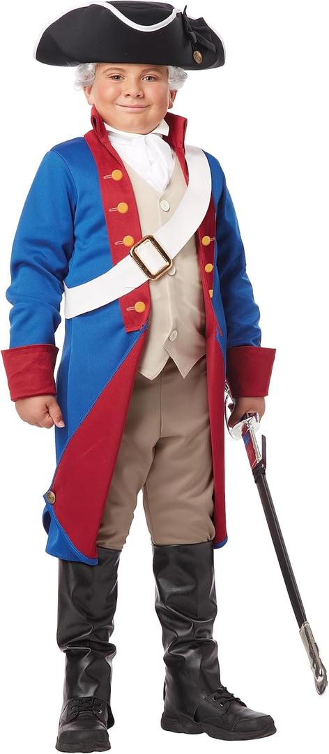 California Costumes Boys American Patriot Costume Large (10-12, Large) (Red) 
