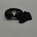 INFANZIA Kids Chin Supporting Travel Neck Pillow, Helps Support Head and Neck, Comfortably Designed for Head, Neck, and Chin Support - Ideal for Toddlers and Children, Black
