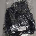 Chuangdi 100 Pcs Large 4 x 6 Inch Clear ID Badge Holder with Lanyard Waterproof Vertical Badge ID Card Holders Clear Plastic Tags Transparent PVC Pouch for Office (Black Lanyard)