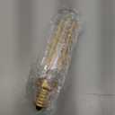 Frosted T6 Led Bulb E12 Dimmable Edison Light Bulbs 25W Soft White 3000K E12 Candelabra Incandescent Bulbs Equivalent T6.5 Vintage LED Filament Candle Bulb 250lm with Decorative, 6Pack.