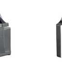 QP2-4.7 /4R7 1 Pin Refrigerator Starter PTC Start Relay w/ 6750C-0005P Refrigerator Overload Protector, Compatible with Kenmore Vissani LG Refrigerator Compressor for Mini Fridges, Wine/Beer Coolers