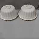 Mumufy 2 Pcs White Roman Urn Planter with 2 Pcs Floral Foam 12'' Flower Pot, 11.8 inch