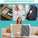 Cordless Electric Vacuum Pump for Vacuum Storage Bags Travel Air Pump, Portable USB Rechargeable Seal & Compression Bag Pump for Clothes, Blankets & Bedding (Storage Bags Not Included)
