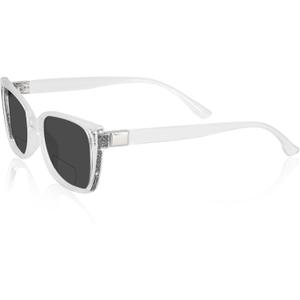 OCCI CHIARI Bifocal Reading Sunglasses Womems Big Blue Light Blocking Sun Readers Outdoor UV400 1.0 1.5 2.0 2.5 3.0 3.5(Clean 350+)