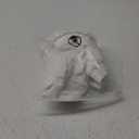 Minibee Women's Wide Leg Pants Loose Layer Capris Palazzo Elastic Waist Trousers (Medium, White)