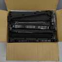 SONGMICS Shoe Rack, 8-Tier Shoe Organizer, Metal Storage Shelf, Upright or Upside Down, for 32-40 Pairs, Stackable, for Entryway, 11.8 x 36.2 x 56.5 Inches, Black