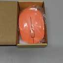 seenda Wireless Mouse, 2.4G Noiseless Mouse with USB Receiver Portable Computer Mice for PC, Tablet, Laptop, Notebook - Living Coral