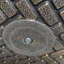 Backyard Expressions 26.5 Lb Umbrella Stand, Patio Umbrella Base, 15 in Diameter