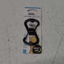 Nite Ize Ahhh Dual Bottle Opener, S-Biner Dual Carabiner with Double-Sided Bottle Openers, Black