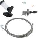 labwork Master and Slave Cylinder and Stainless Clutch Line Kit Replacement for Mazda Miata 1990-2005 MC229 SC825