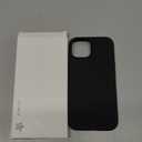 OTOFLY Compatible with iPhone 15 Case, Silicone Shockproof Slim Thin Phone Case for iPhone 15 (6.1 inch),(Black)